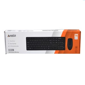 کیبورد و موس بی سیم ای فورتک 3330N