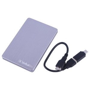 هارد اکسترنال ورباتیم Verbatim Store n Go ALU Slim 2TB