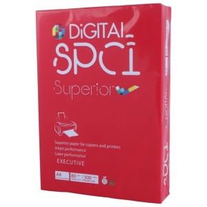 کاغذ A4 دیجیتال SPCI قرمز 80 گرم بسته 500 عددی