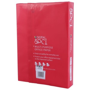 کاغذ A4 دیجیتال SPCI قرمز 80 گرم بسته 500 عددی