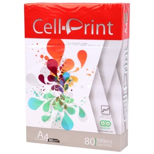 کاغذ A4 سل پرینت 80 گرم بسته 500 عددی شرینک