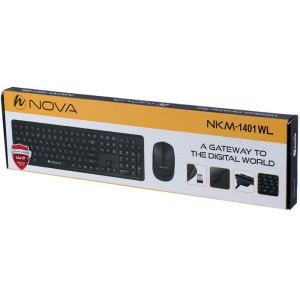 کیبورد و موس بی سیم نوا NKM-1401WL