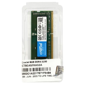 رم لپ تاپ کروشیال CT8G4SFRA32A DDR4 8GB 3200MHz CL22