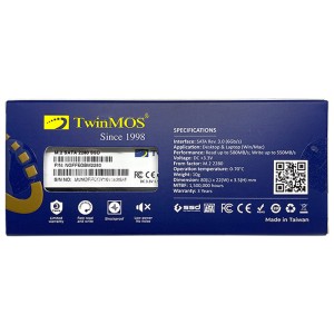 حافظه SSD توین موس TwinMos NGFFEGBM2280 256GB M.2