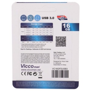 فلش 16 گیگ ویکومن Vicco Man VC374 USB3.0