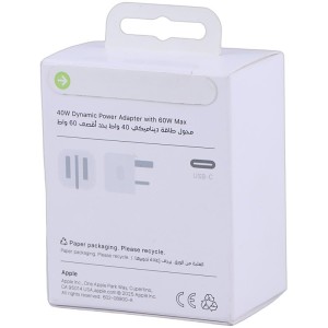 شارژر دیواری 40 وات داینامیک اپل A3353 PD 3A