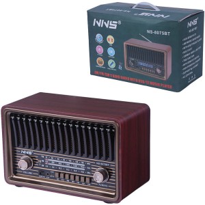 رادیو اسپیکر بلوتوثی ان ان اس NS-8075BT + ریموت کنترل