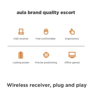 موس بی سیم آئولا AM201