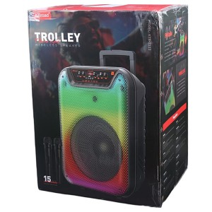 اسپیکر چمدانی بلوتوثی کی برود KTS-2233 + میکروفون