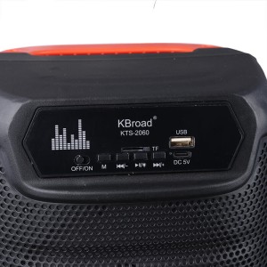 اسپیکر بلوتوثی کی برود KTS-2060 + میکروفون