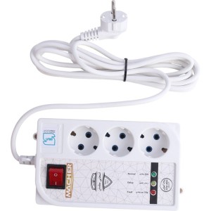 محافظ برق یخچال و فریزر 3 خانه مچر با کابل 3 متری