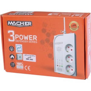 محافظ برق یخچال و فریزر 3 خانه مچر با کابل 3 متری