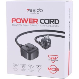 تبدیل برق 3 به 2 یسیدو MC29 با کابل 2 متری