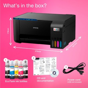 پرینتر رنگی چند کاره جوهر افشان Epson EcoTank L3251