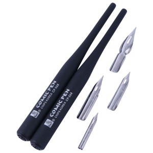قلم کالیگرافی فلزی مموری CP-568 بسته 2 عددی + چهار نوک