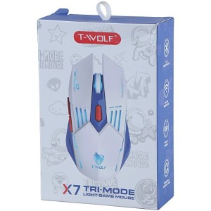 موس بی سیم گیمینگ تی ولف X7