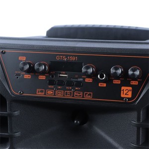 اسپیکر بلوتوثی گریت نایس GTS-1591 + میکروفون و ریموت کنترل