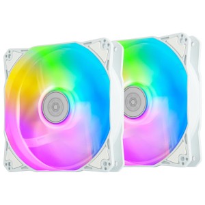 خنک کننده پردازنده سیلوراستون Hydrogon D120 ARGB White