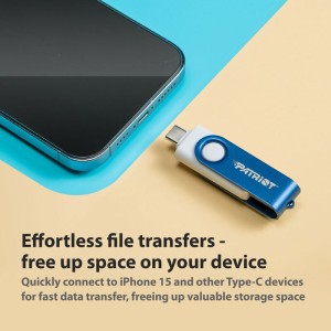 فلش 128 گیگ پاتریوت Patriot Xporter X550 OTG Type-C USB3.2