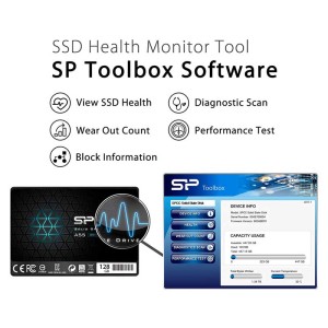 حافظه SSD سیلیکون پاور Silicon Power Ace A55 SATA3.0 128GB