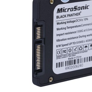 حافظه SSD میکروسونیک Microsonic Black Panther 240GB
