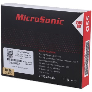 حافظه SSD میکروسونیک Microsonic Black Panther 240GB