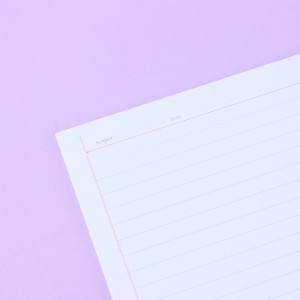 کاغذ A4 خط دار آفاق کد 82 بسته 50 عددی