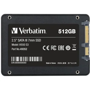 حافظه SSD ورباتیم Verbatim Vi550 S3 512GB