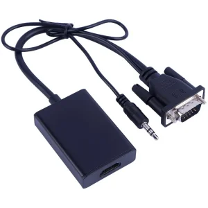 تبدیل VGA به HDMI پی نت + کابل صدا