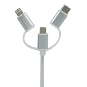 کابل تبدیل Lightning/MicroUSB/Type-C به HDMI پرووان PCH70 طول 2 متر