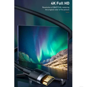 کابل HDMI V2.0 4K باسئوس Cafule Series CADKLF-F01 طول 2 متر