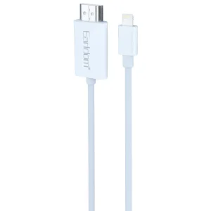 کابل تبدیل Lightning به HDMI ارلدام ET-W33 طول 2 متر