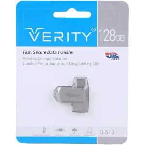 فلش 128 گیگ وریتی Verity O513 OTG Type-C USB3.2