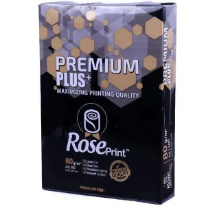 کاغذ A4 رز پرینت پریمیوم پلاس 80 گرم بسته 500 عددی