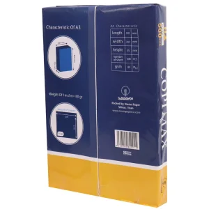 کاغذ A3 کپی مکس نوین کاغذ شیراز 80 گرم بسته 500 عددی