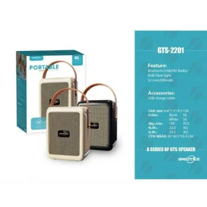 اسپیکر بلوتوثی گریت نایس GTS-2201