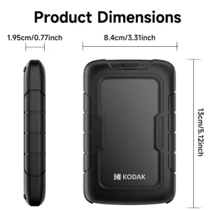 هارد اکسترنال کداک P110 500GB