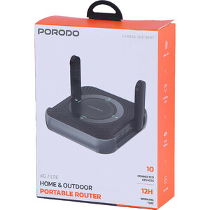 مودم روتر همراه سیمکارتی 4G LTE پرودو PD-4GCPMF-BK