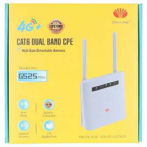 مودم روتر سیمکارتی 4G LTE TD-LTE آنلینک G525 Pro