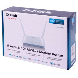 مودم روتر +ADSL2 دی لینک DSL-2750