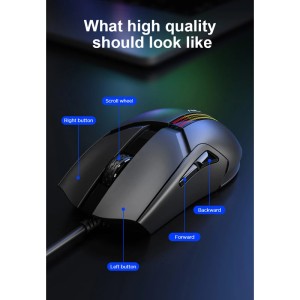 موس گیمینگ آئولا Wind F813 Pro - تصویر 7