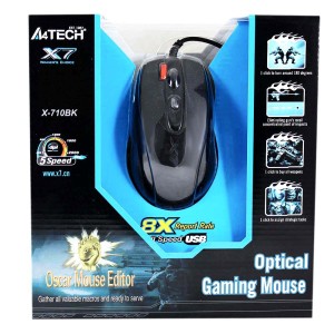 موس گیمینگ A4TECH X-710 BK - تصویر 2