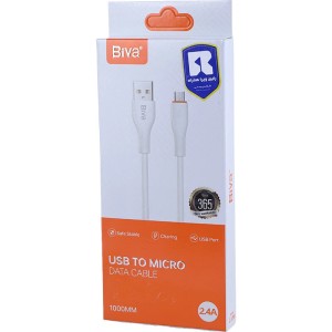 کابل میکرو یو اس بی 2.4 آمپر بیوا C-33M طول 1 متر