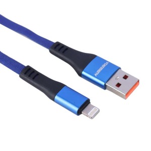 کابل لایتنینگ فست شارژ 2.4 آمپر دنمن D47L طول 1 متر