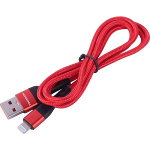 کابل لایتنینگ فست شارژ 2.4 آمپر دنمن D60L طول 1 متر