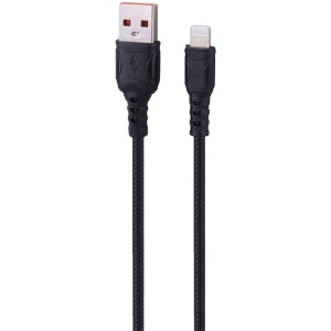 کابل لایتنینگ فست شارژ 3.6 آمپر دنمن D55L طول 1 متر