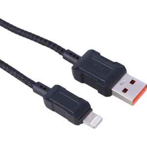 کابل لایتنینگ فست شارژ 3 آمپر دنمن D80L طول 1 متر