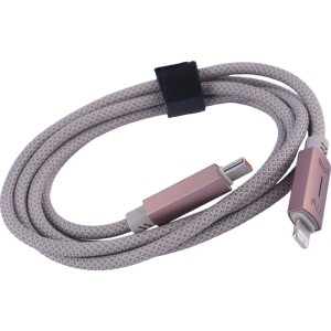 کابل تایپ سی به لایتنینگ فست شارژ 27 وات اکسیژن LX-47 طول 1.2 متر