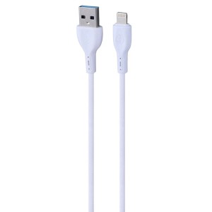 کابل لایتنینگ فست شارژ 2.4 آمپر یوکی CB16 طول 1 متر