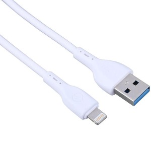 کابل لایتنینگ فست شارژ 2.4 آمپر یوکی CB16 طول 1 متر